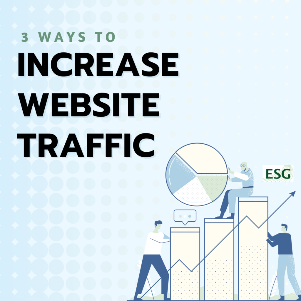 3 Ways to Increase Web Traffic Jan 2025